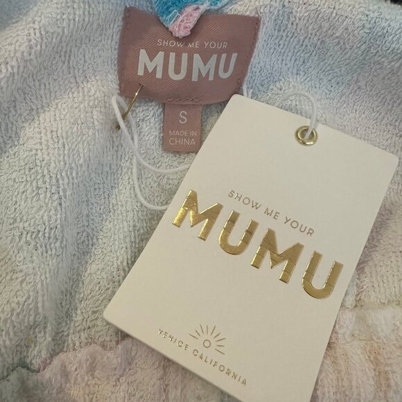 NWT Show me your MuMu terry Romper - Picture 3 of 8